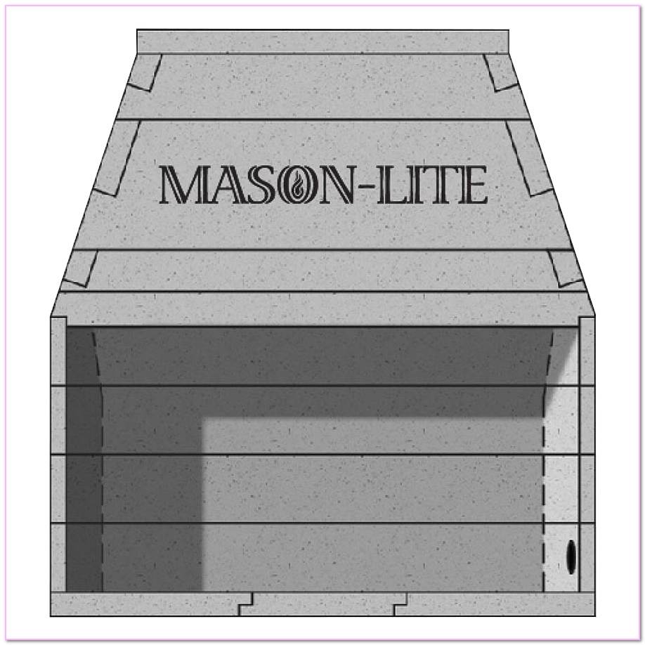 Precast Masonry Firebox