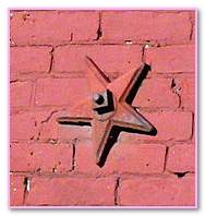 Stars Independence Antique Brick. Corner 